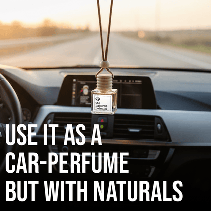 Natural Hanging Perfume for car | Made with Essential Oils - 10ml