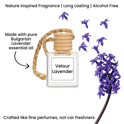 Natural Hanging Perfume for car | Made with Essential Oils - 10ml