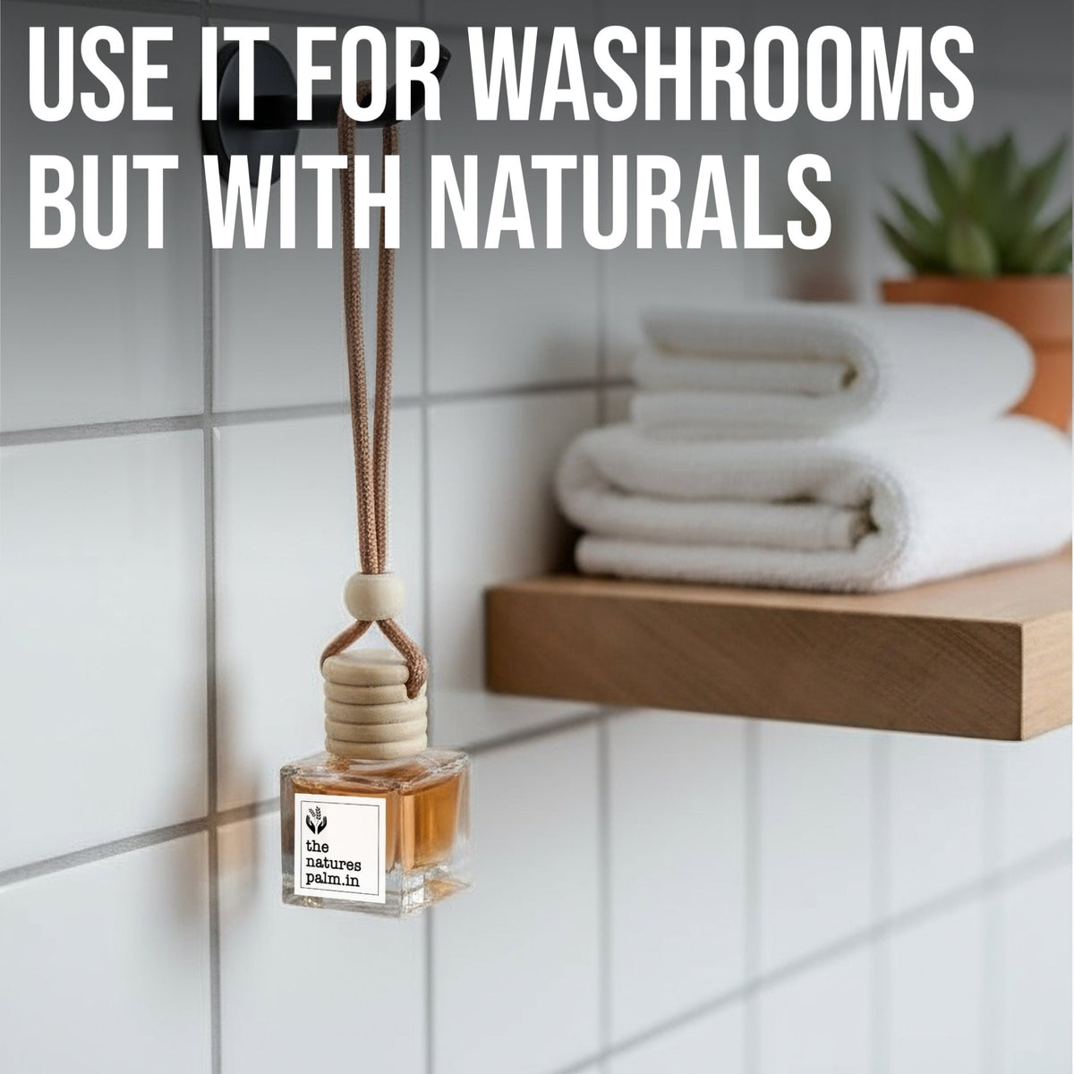 Natural Hanging Perfume for car | Made with Essential Oils - 10ml